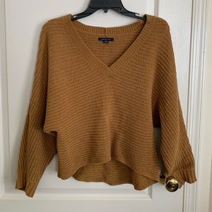 Chenille Mustard Sweater